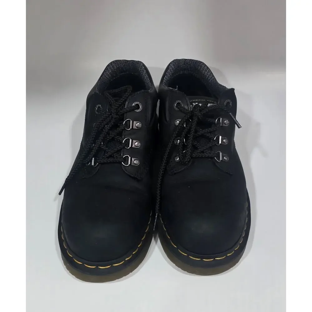 Dr. Martens Industrial Steel Toe Work Shoes Men's 10 Black Slip Resistant